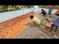 Technology of Cool Roof_Terracotta Cool Roof Tile Fastest Installation with cement mixer