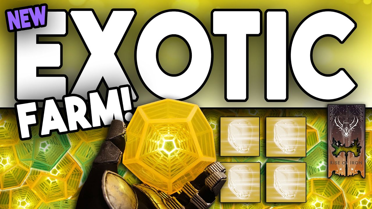 Destiny NEW EXOTIC ENGRAM FARM "RISE OF IRON" EXOTIC ENGRAM FARMING