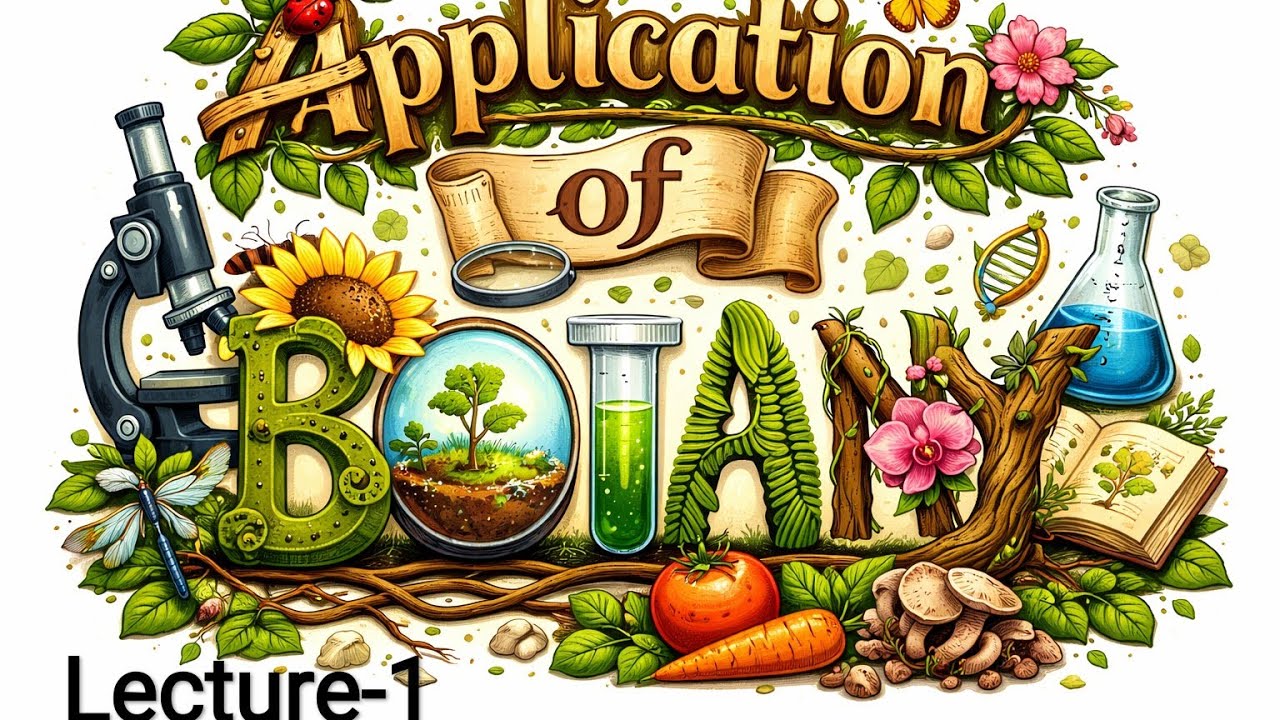 📗 APPLICATION OF BOTANY– LECTURE 1 | +2 Biology | CEE Preparation | Introduction & Basics 
