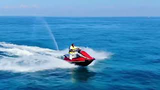 Water Sports Drone Footage Jet Ski Analipsi Crete