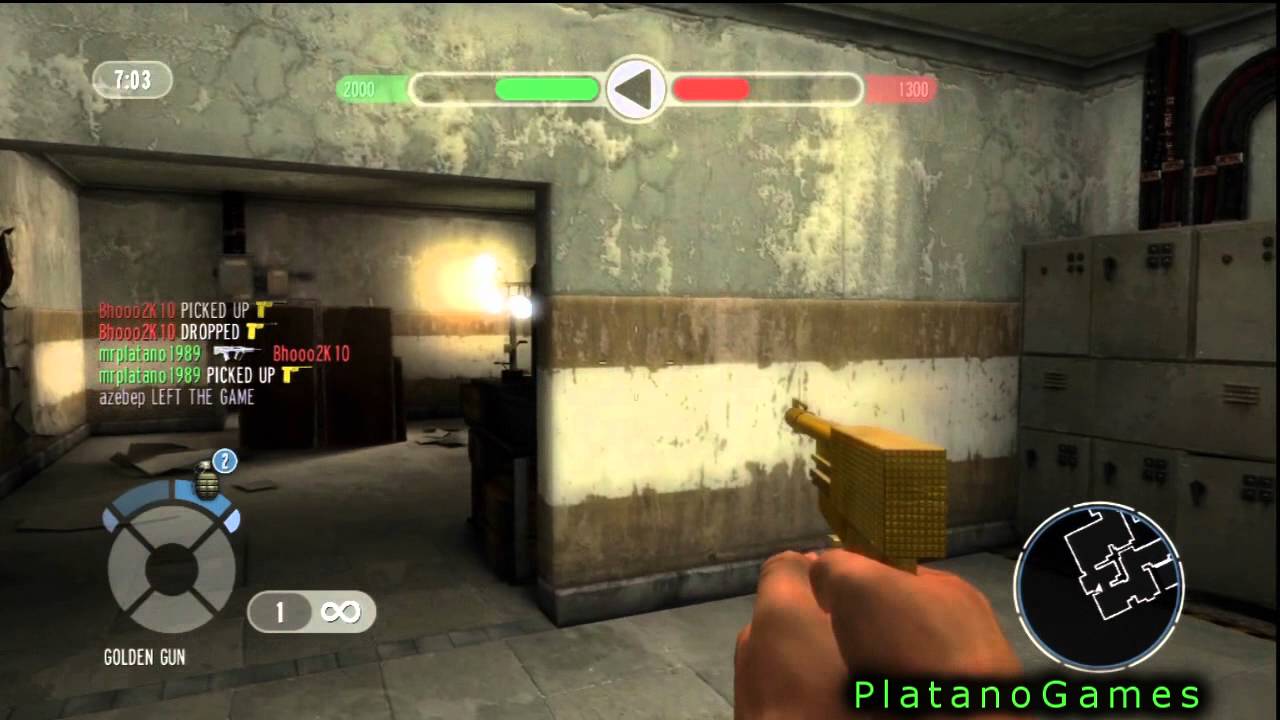 007 Goldeneye: Reloaded - Winning Golden Gun Mode - Archives - HD - YouTube