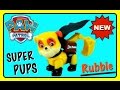 Paw Patrol Super Pups RUBBLE!  NEW 2016 PAW PATROL SUPER PUPS