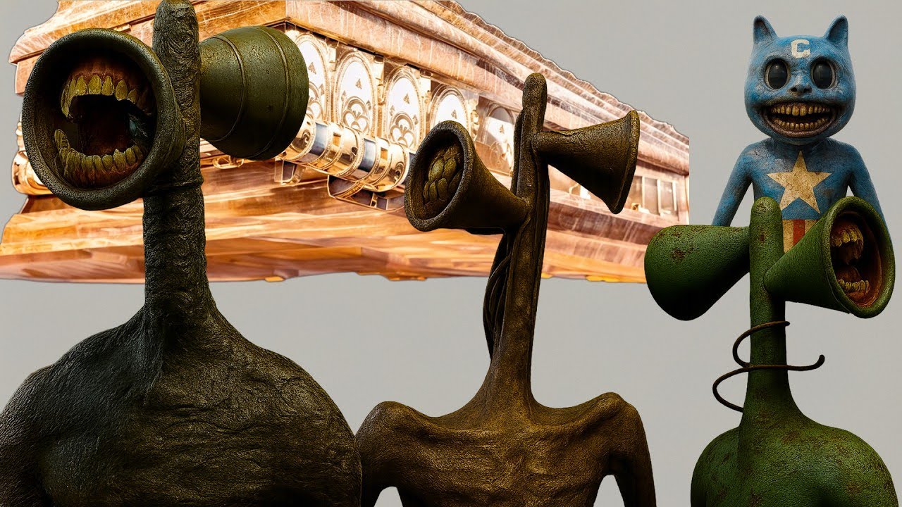 Siren Head vs Coffin Dance Epic Real Life Parody Showdown