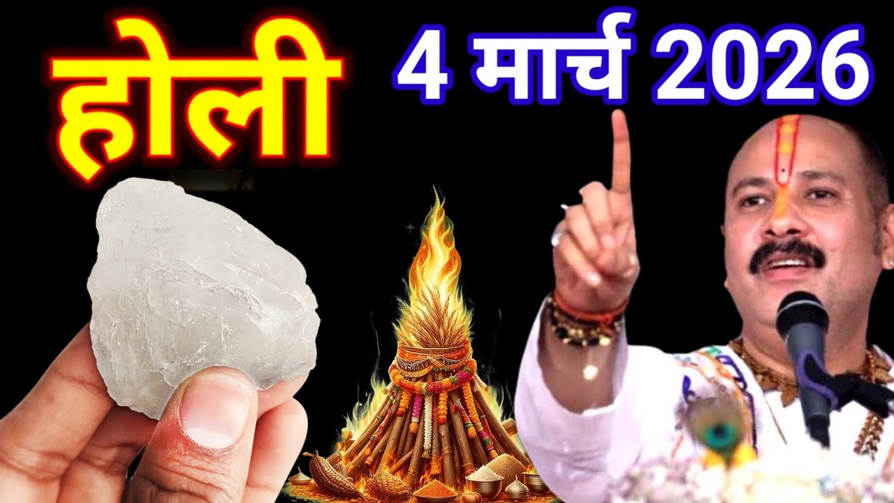 4 मार्च होली के दिन जहां मिले देखते ही तोड़ लेना यह जड़ 24 घंटे में चमत्कार | pradeep ji mishra