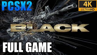 BLACK (PS2) HD REMASTERED - Full Game Walkthrough [4K 60FPS UHD] - No Commentary (PCSX2 2023)