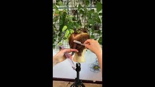 Pixie Haircut Using a Feather Razor