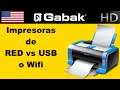 Impresoras diferencias entre USB y RED o Wifi