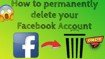 How to permanently remove and delete Facebook Account... | by AR Guru