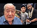 BOB ARUM REACTS TO GERVONTA POSSIBLY LEAVING MAYWEATHER; SAYS ROLLY HAS SLIM CHANCE TO BEAT TANK