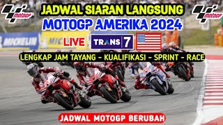 Jadwal MotoGP Amerika 2024-GP Amerika Seri ke 3 - Klasemen MotoGP terbaru - jadwal Live MotoGP 2024