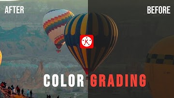 Cinematic Color Grading in mobile || kinemaster editing || video color correction