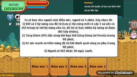 Ước rồng xương đổi skill dt