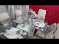 DIY💜💎 como arreglar tu mesa elegante y glamourosa/ glamours table