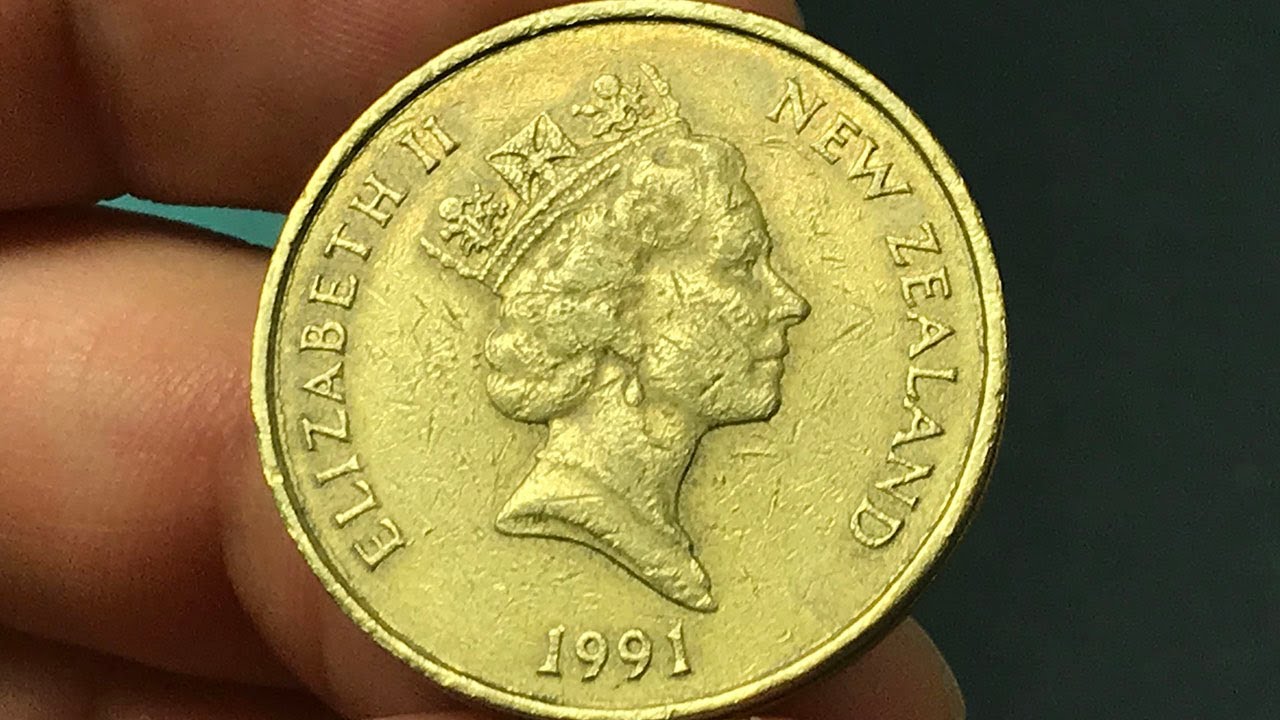 1991 New Zealand 2 Dollars Coin Values Information Mintage History 