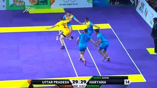 Uttar Pradesh vs Haryana Boy's Kabaddi Match Full Highlights | Khelo India School Games 2019