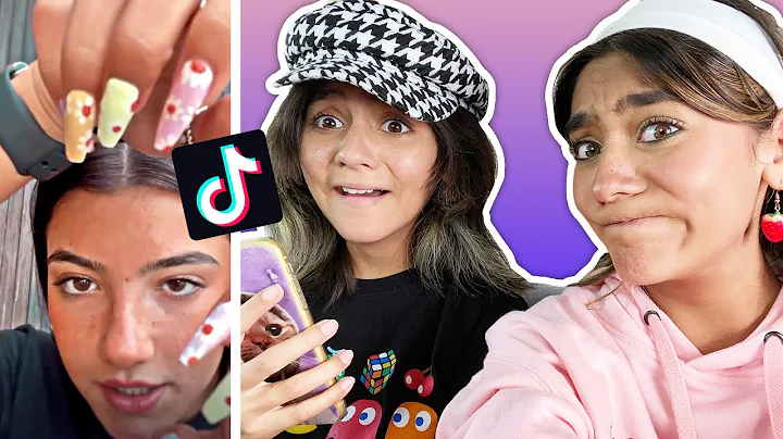FUNNY sisters react to TIKTOKS part 3 | Mercedes a...