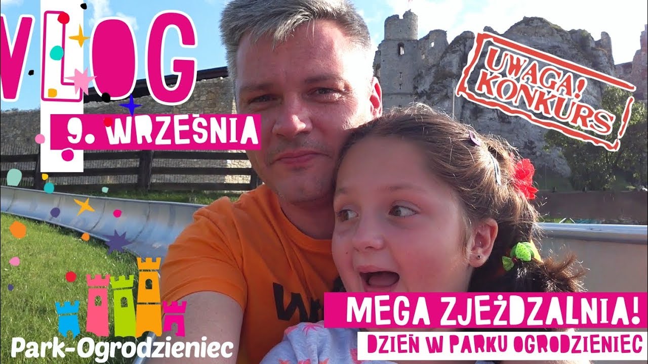 🎢 MEGA ZJEŻDŻALNIA | 🎡 DZIEŃ W PARKU OGRODZIENIEC 🏰 KONKURS!