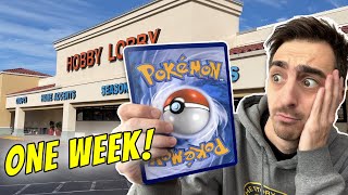 I Spent One Week Searching for Pokémon Cards! (Opening what I found)