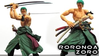 One Piece Anime Heroes Roronoa Zoro Figure Review! 