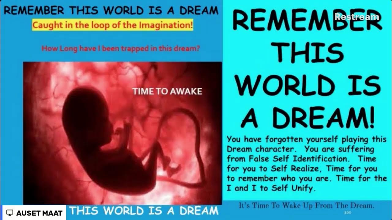 REMEMBER THIS WORLD IS A DREAM...... - YouTube