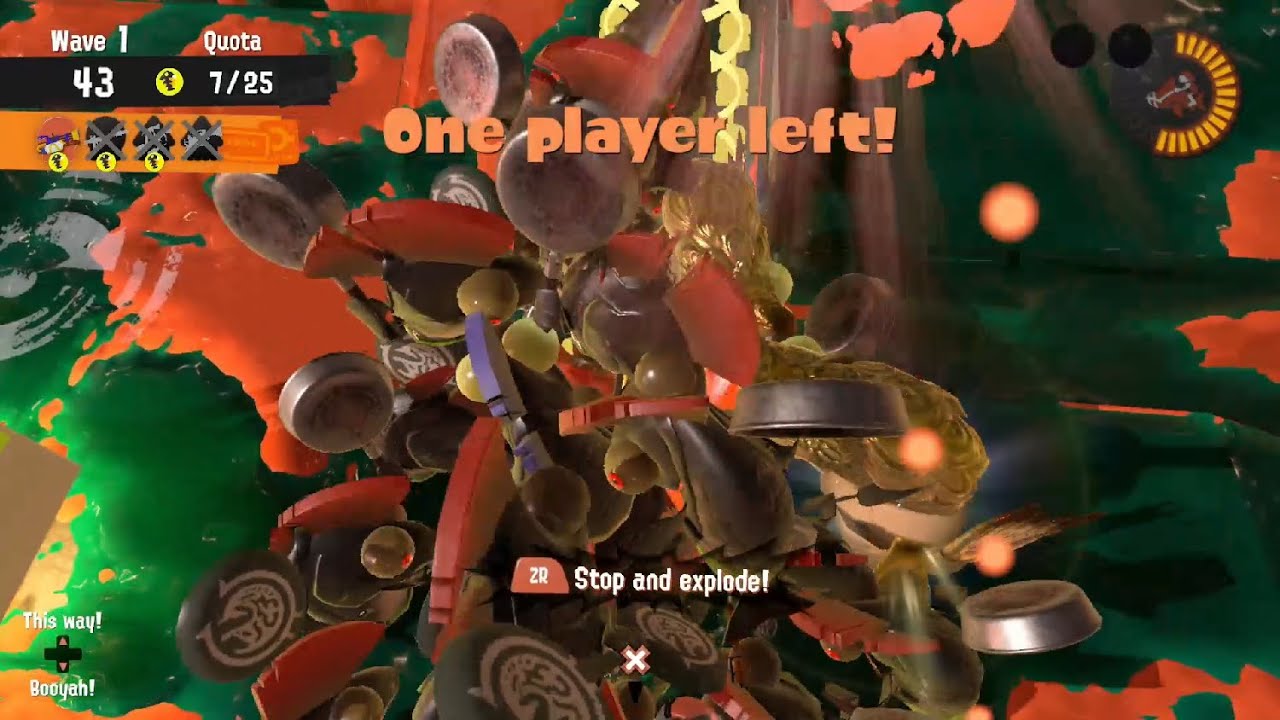 41 Seconds of Salmon Run Chaos