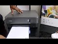 CANON PIXMA TS5350 LOADING THE PAPER TRAY & SETTING THE ALIGNMENT PAGE