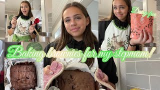 Baking Brownies for my Stepmom || Storybook Baking