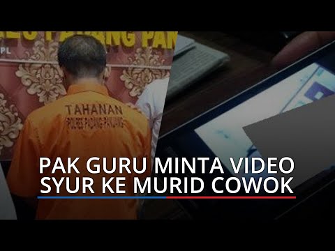 Tak Cuma Suruh Masturbasi, Oknum Pak Guru SMP di Sumbar juga Minta Video Syur ke Murid Cowok