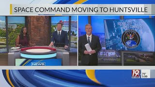 Space Command Moving To Huntsville | September 2, 2025 | News 19 at 5:00