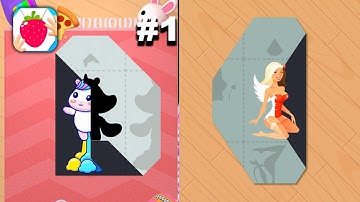 Paper Fold - New Release - Hyper Hybrid Casual - Gameplay Walkthrough (iOS & Android)