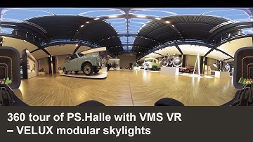 360 tour of PS.Halle with VMS VR | VELUX Modular Skylights