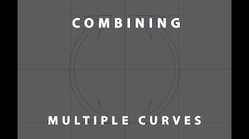 Combining Multiple Curves Maya 2016