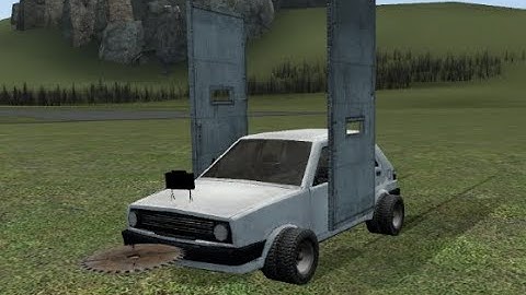 Battlebots but in GMod and with cars