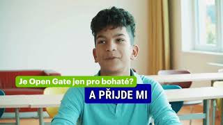 Je pravda, že Open Gate je gymnázium jen pro bohaté 🤔
