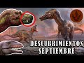 DESCUBRIMIENTOS SEPTIEMBRE 2021 (CICATRICES EN TYRANNOSAURIOS, NUEVAS ESPECIES DE SPINOSAURIDAE...)