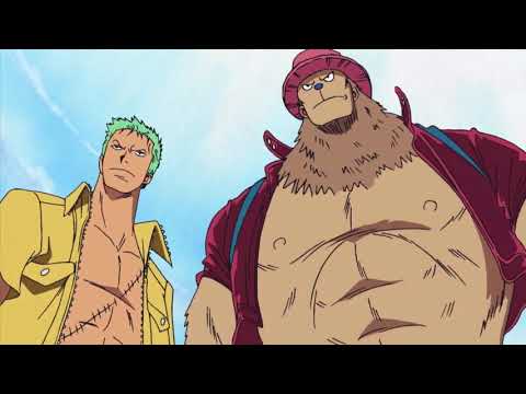 One Piece: Strawhats arrive on the top of the courthouse in Enies Lobby