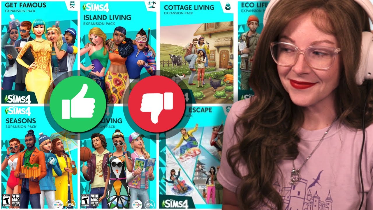 The BEST and WORST Expansion Packs in The Sims 4 🥇