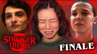 Finally Reacting to THE FINALE!! | Stranger Things Season 5 Episode 8 “The Rightside Up” *REACTION*