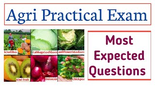 AGRICULTURE PRACTICAL EXAM SPECIMENS || MOST EXPECTED QUESTIONS || MY EXAM UPDATES screenshot 5