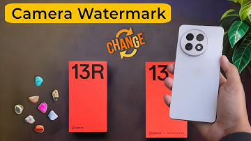 How to Change Camera Watermark in Oneplus 13 / Oneplus 13R | Oneplus 13R Camera me Name Kaise Likhe