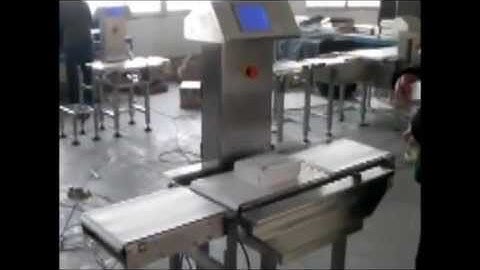 VinSyst On-Line CheckWeigher for Pouches, Boxes, Food, Pharma Industries with Drop Down Rejector