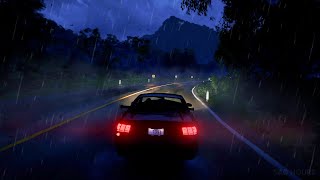 Night Rain Drive Sad Hours