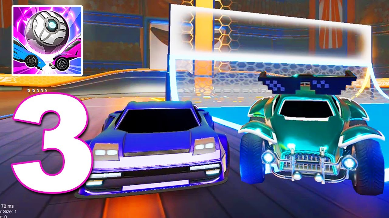 Rocket League: Sideswipe - Gameplay Walkthrough Part  - Volleyball (Android Games)