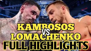 Vasiliy Lomachenko vs George Kambosos Full Fight HD | LOMACHENKO WIN BY KNOCKOUT | BOXING LATEST