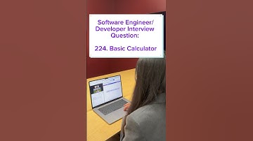Software Engineer/Developer Interview Question: 224. Basic Calculator