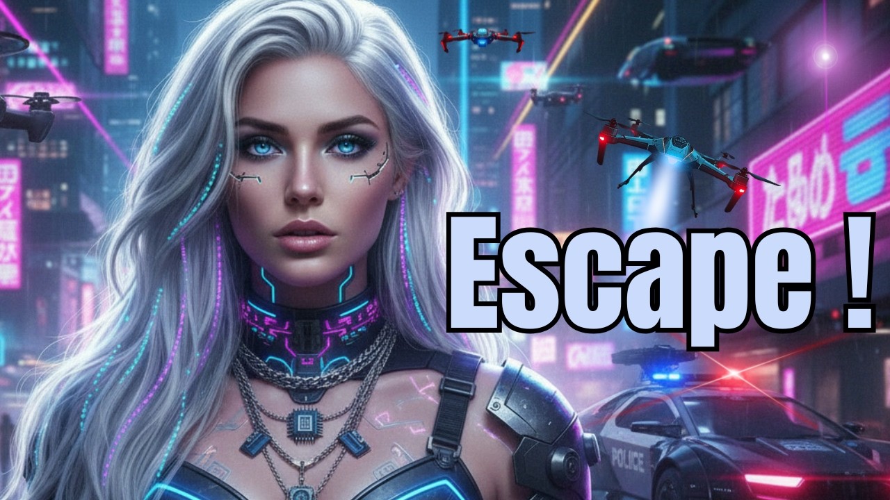 Steig ein - wir werden verfolgt und müssen entkommen aus der Neon City - 30 Min. Mix