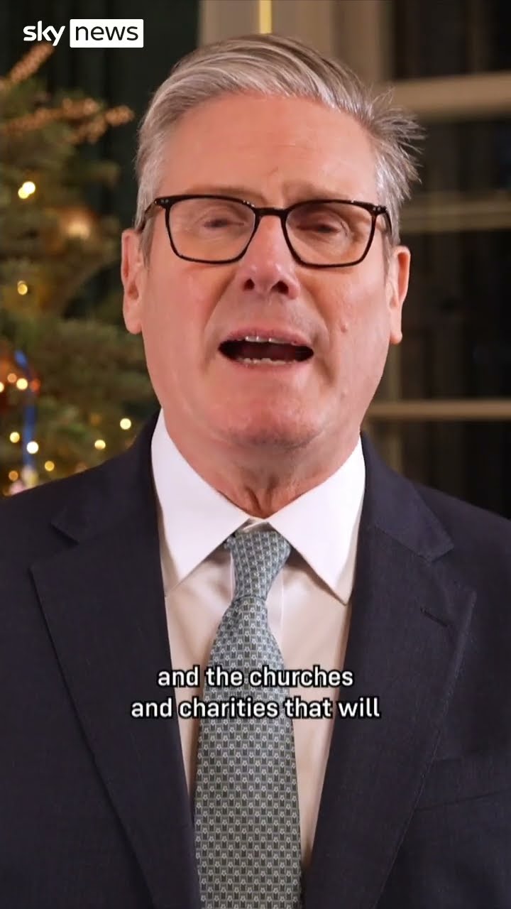 Sir Keir Starmer delivers first Christmas message as PM