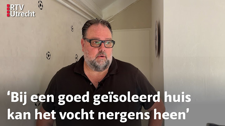 Schimmel trekt zich niets aan van A-label, klachten vooral uit goed geïsoleerde huizen | RTV Utrecht