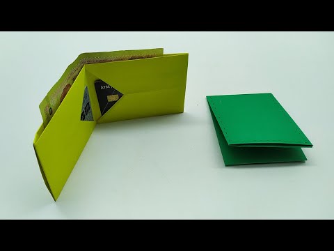 How to Make Paper Wallet Without Glue।। Origami Wallet Paper Craft