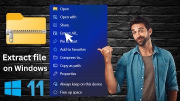 How to Extract ZIP File on Windows 11 | Unzip Files Easily (2025 Tutorial)